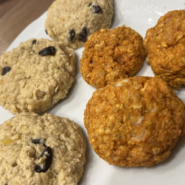 レンジでオートミールパン